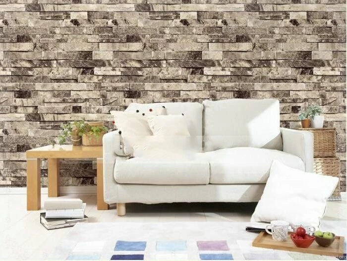 Aliexpress.com : Buy Wall Paper 3d Modern Pvc Wallpapers Stone ...