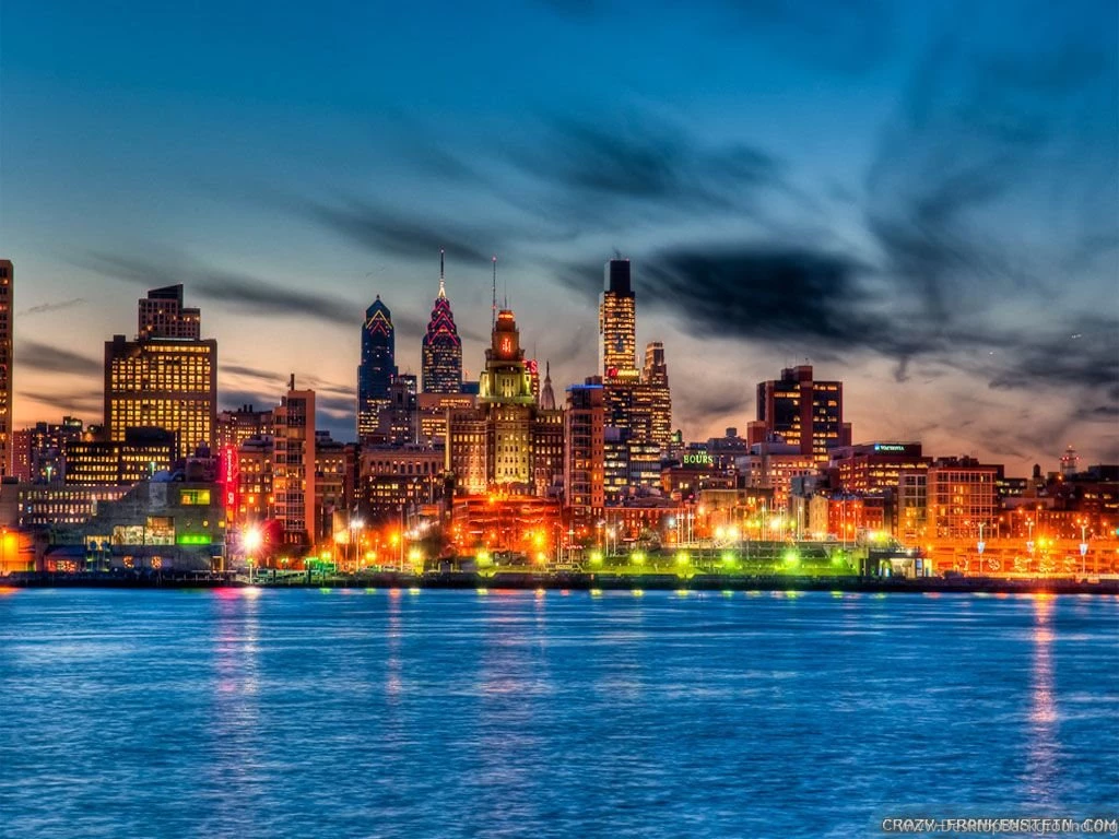Philadelphia Skyline   Wallpaper.