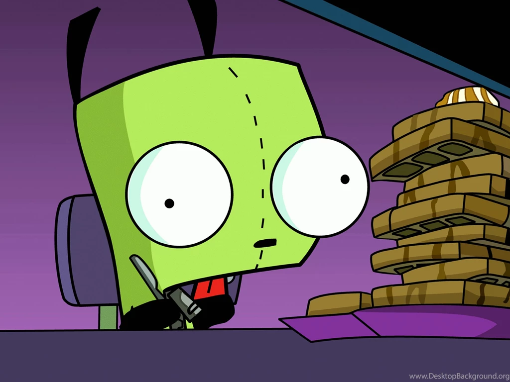Invader Zim Waffles Gir Wallpapers