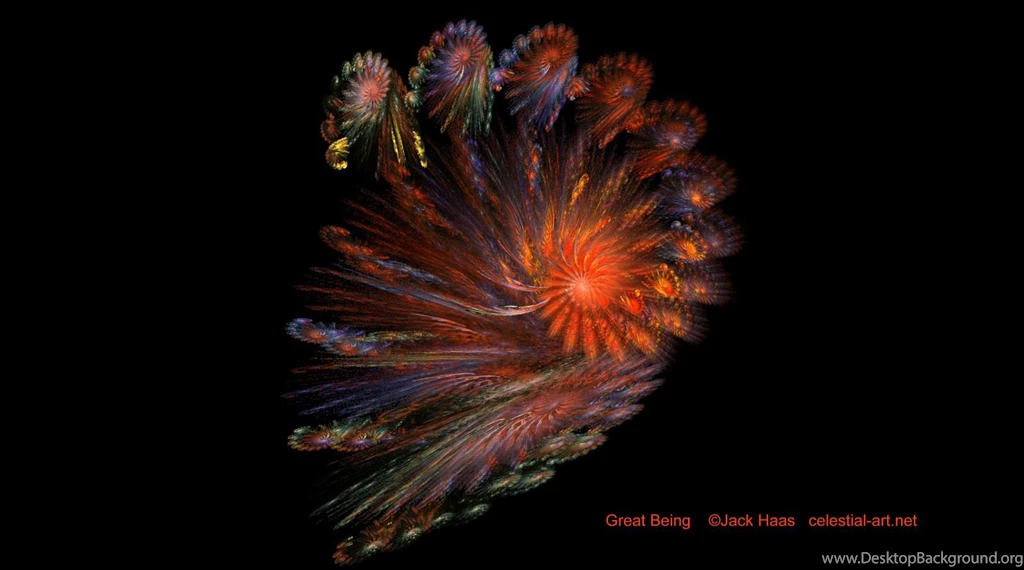 Digital Art, Apophysis Fractal, Wallpaper: Great Being