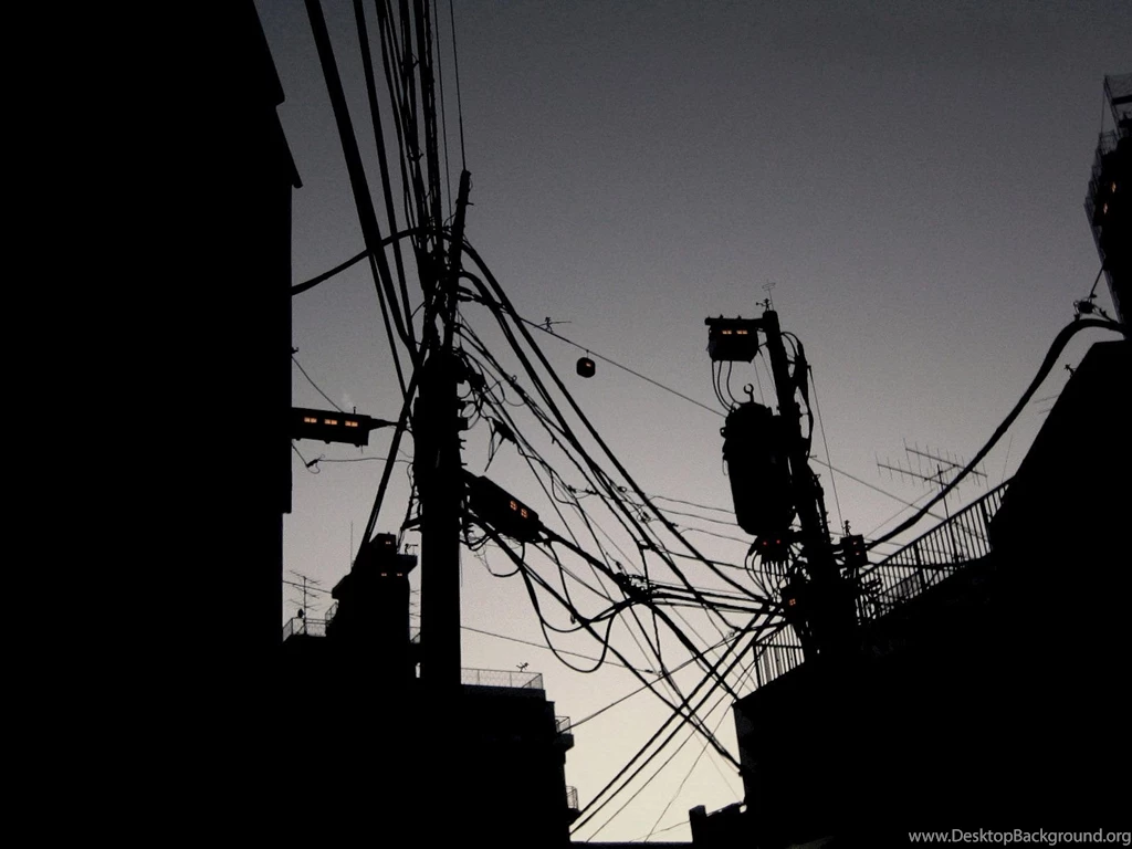 Industrial Power Lines Wallpapers (