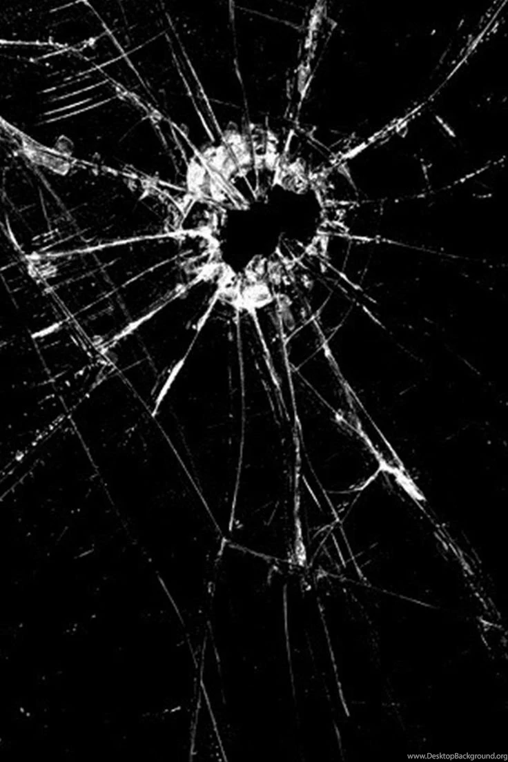 Cracked Black Screen Android Wallpapers