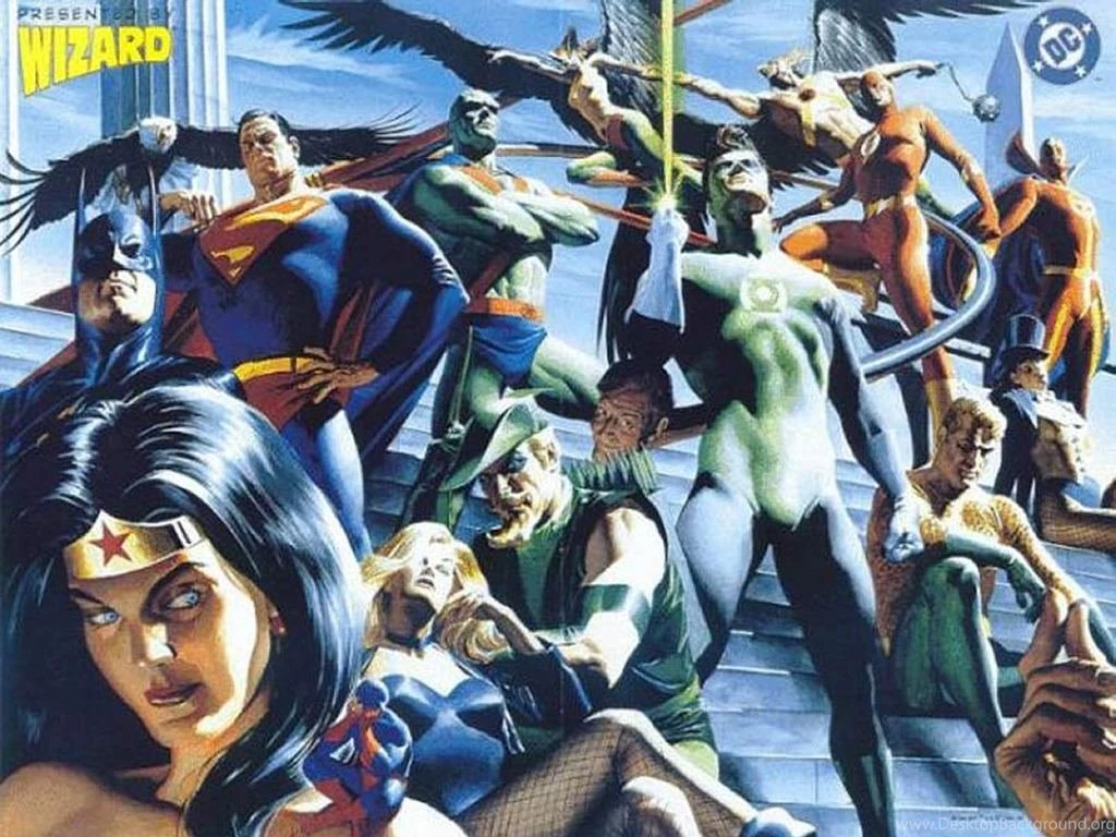 Wallpapers Justice L Alex Ross League 1024x768