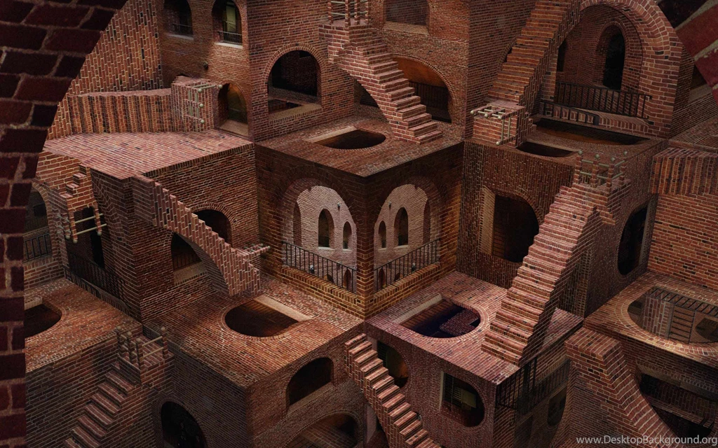 Desktop Wallpapers · Gallery · 3D Art · Abstract Architecture ...