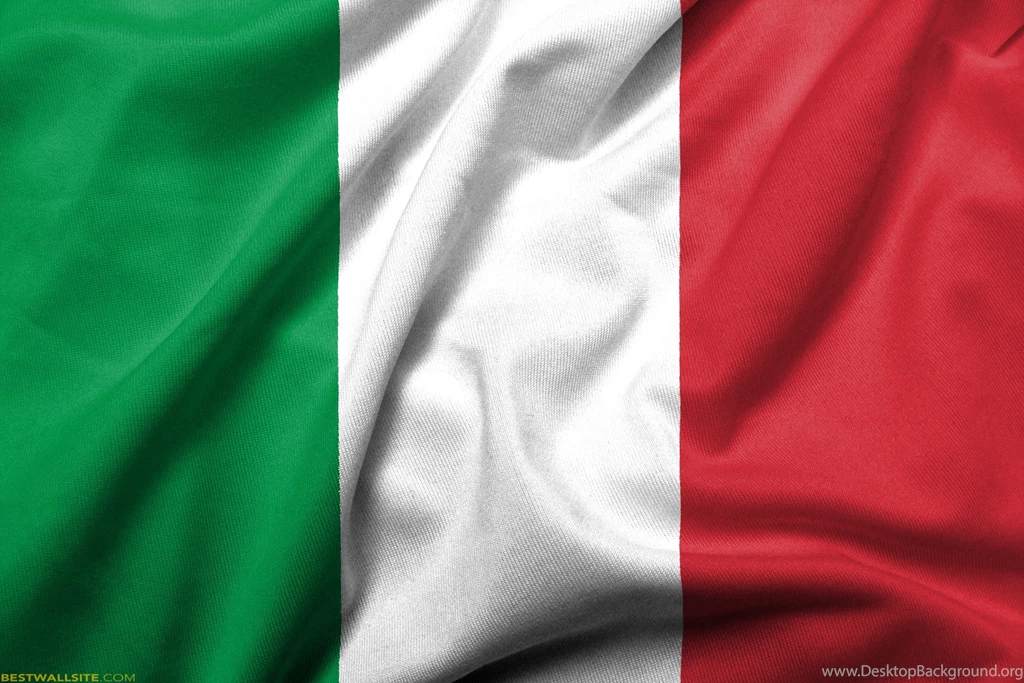 Italy Flag 3D Texture