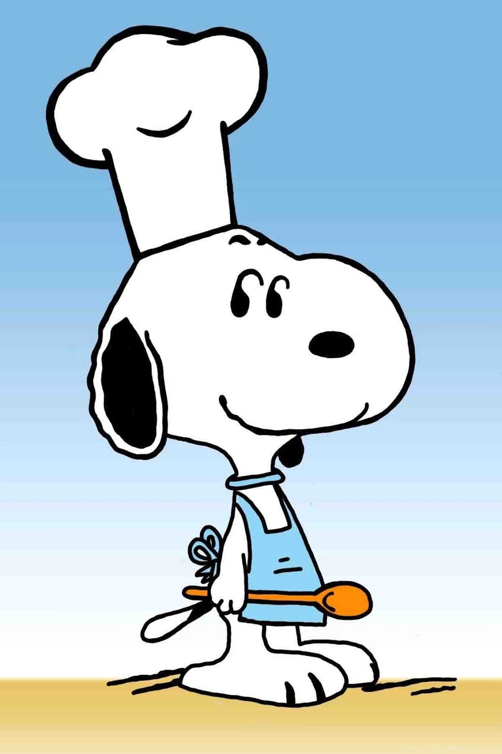 Snoopy The Chef HD Backgrounds Image For iPhone Cartoons Wallpapers