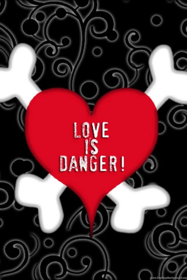 Love Is Danger Love Wallpapers For iPhone Download Free