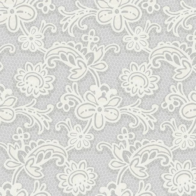 DE8809 Candice Olson Shimmering Details Modern Lace Wallpapers By York