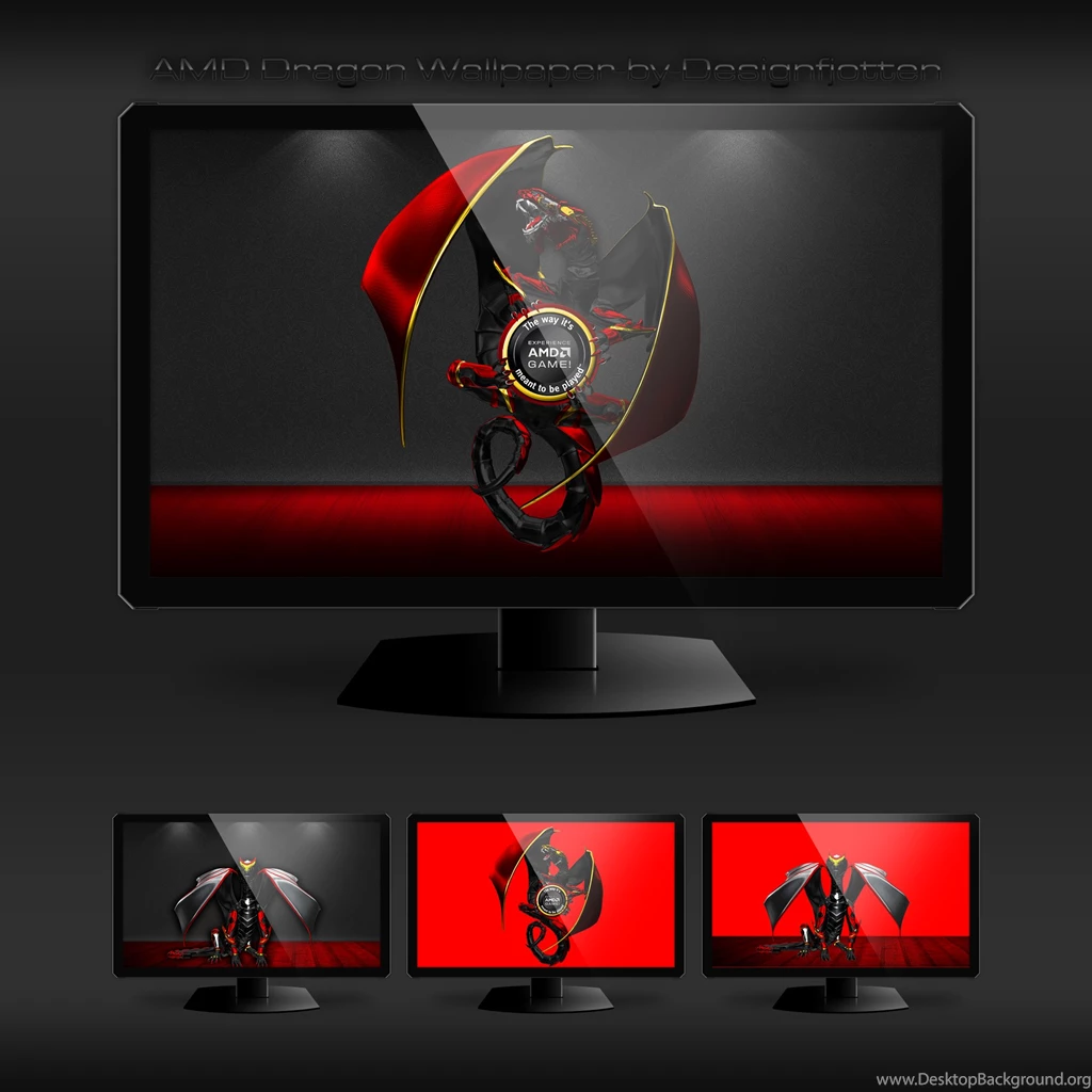 AMD Dragon Wallpapers By Designfjotten By Designfjotten On DeviantArt