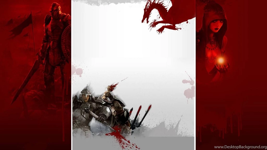 Morrigan Red Dragon Age Origins Wallpapers   (