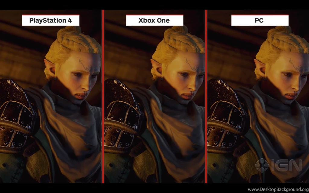 Dragon Age Inquisition, Morrigan, Gaming Blog   Graphics Comparison