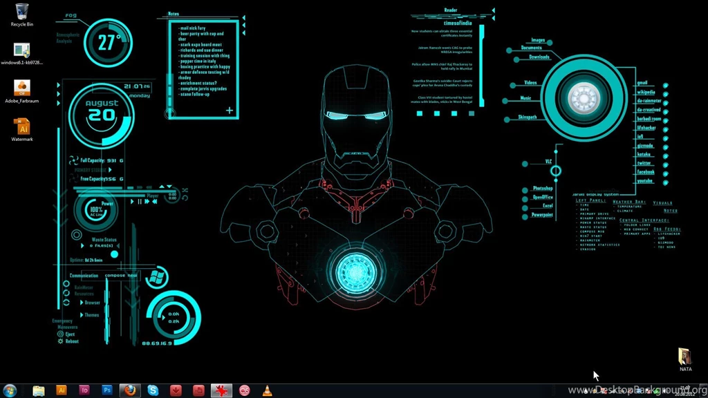 Iron Man 3 Jarvis (id: 90853) – BUZZERG