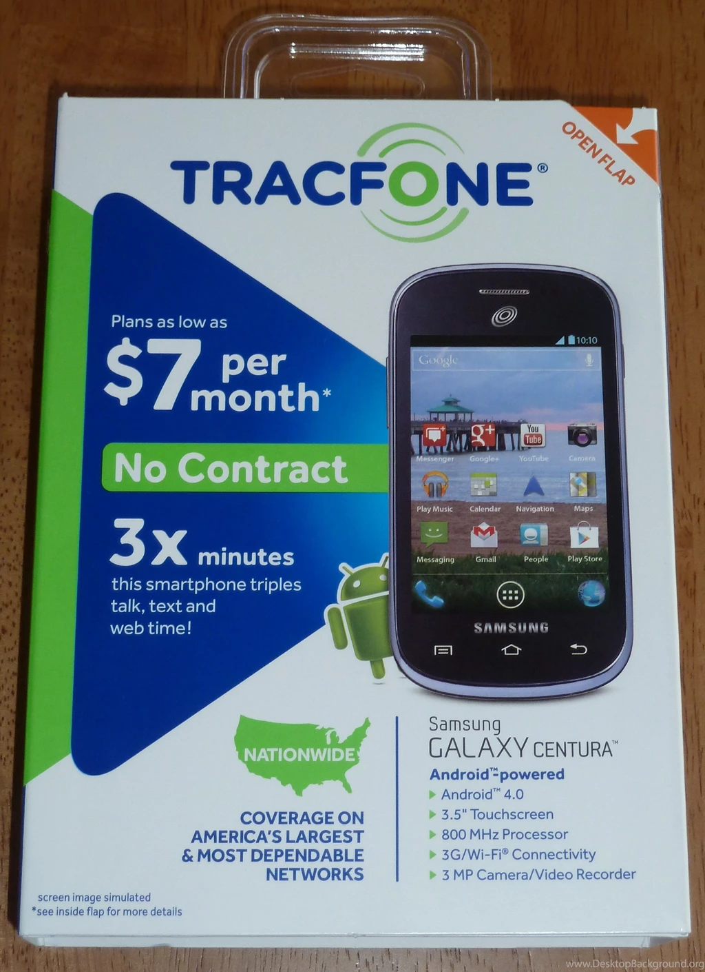 A Review Of The Samsung Galaxy Centura For TracFone