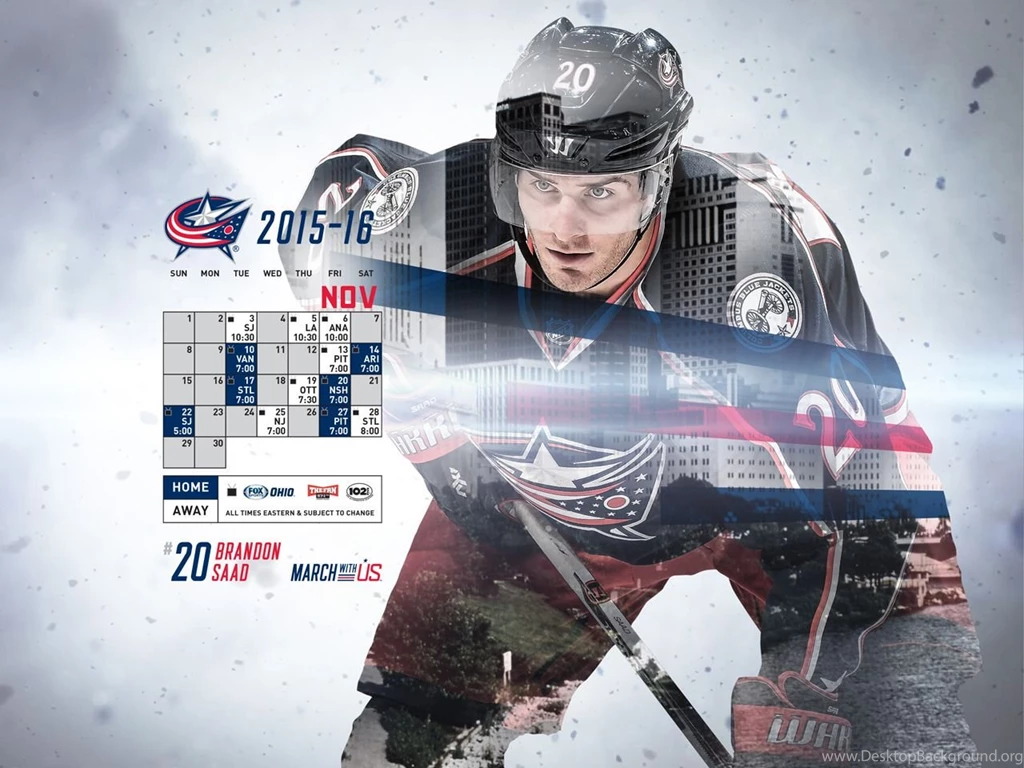 Columbus Blue Jackets 2015 16 Desktop Wallpapers Columbus Blue ...
