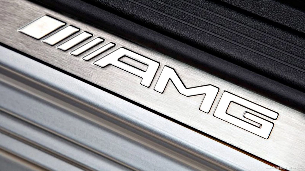 Download 1920x1080 Mercedes Benz AMG Steel Logo Wallpapers