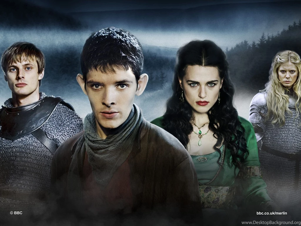 Arthur, Merlin, Morgana & Morgause Merlin On BBC Wallpapers ...