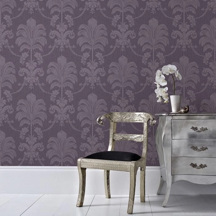 La Palma Wallpapers In Purple By Julien MacDonald For Graham ...