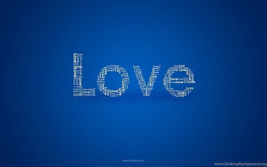 LOVE Wallpapers 'Blue' By Hotamr On DeviantArt