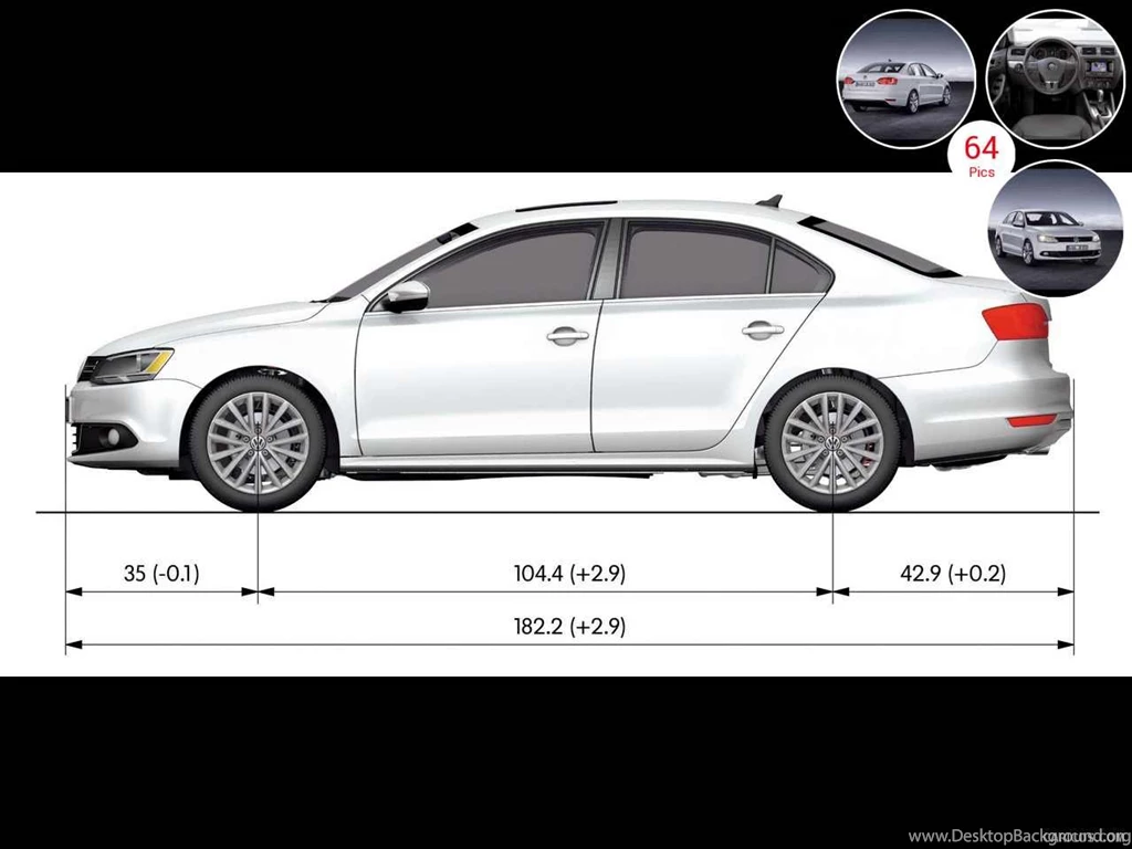 Volkswagen Jetta Technical Drawing