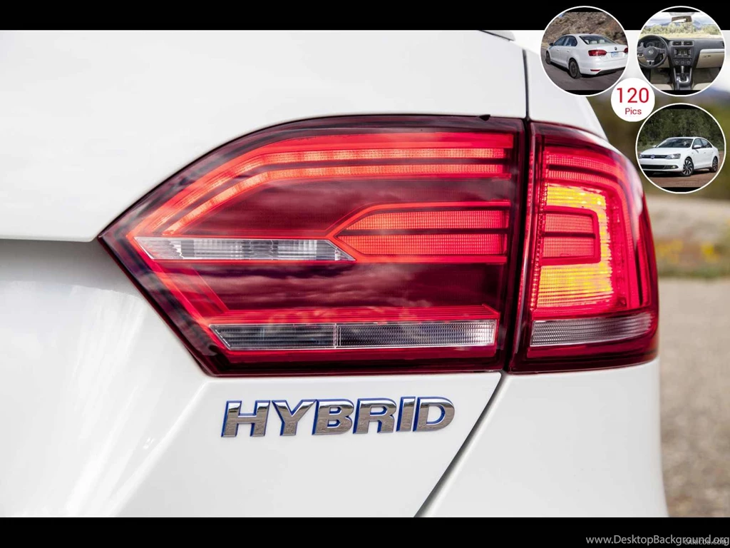 2013 Volkswagen Jetta Hybrid Tail Light / Badge