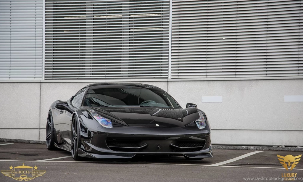 Ferrari 458 Spider Black Wallpapers Image