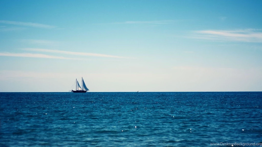 Sailing Ship In The Sea