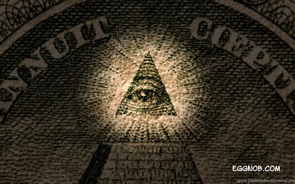 Close up, Money, Antichrist, Masonic, Dollar Bills, Pyramids ...