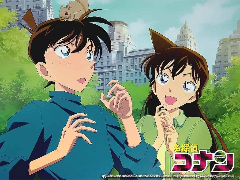 Shinichi And Ran <3 Detective Conan Wallpapers (10119297) Fanpop