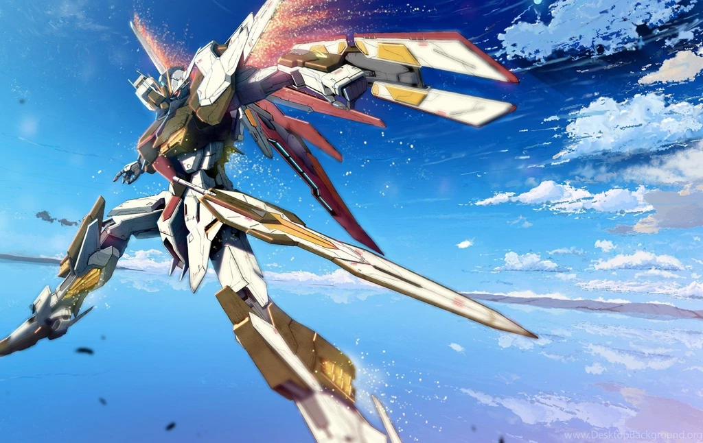 Clouds Gundam Mobile Suit Gundam Mecha Wallpapers