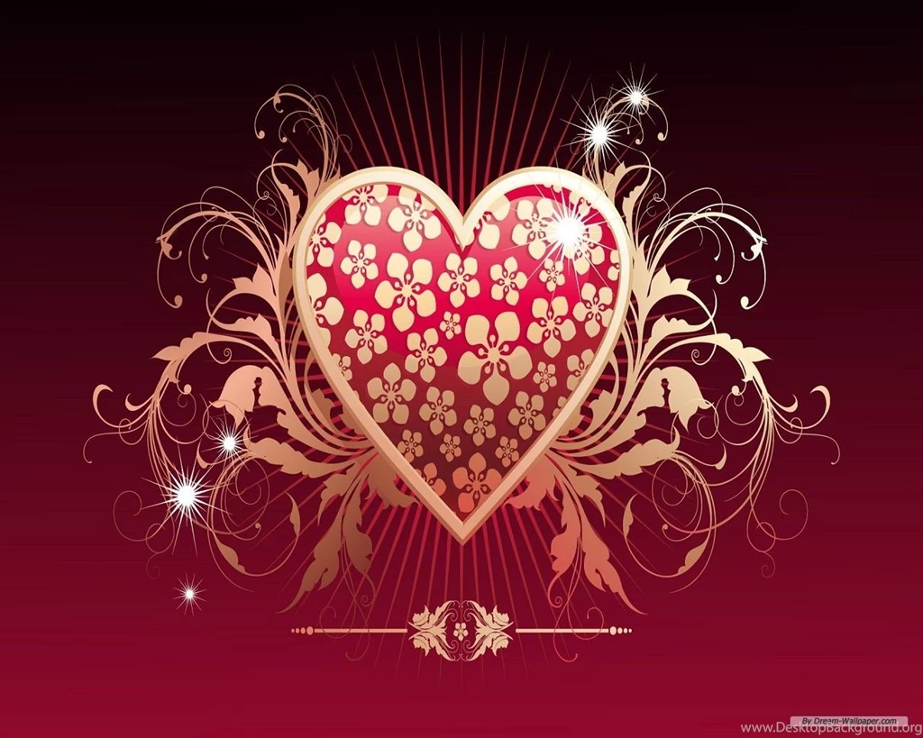 Free Wallpapers   Free Art Wallpapers   Heart Shaped 2 Wallpapers ...
