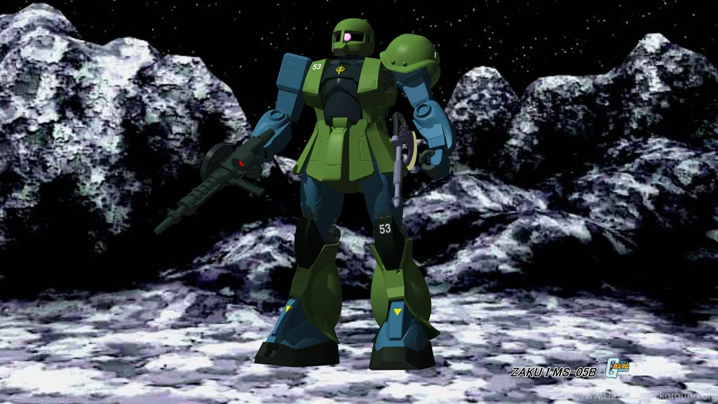 MOBILE SUIT GUNDAM ZAKU I MS 05B WALLPAPER (