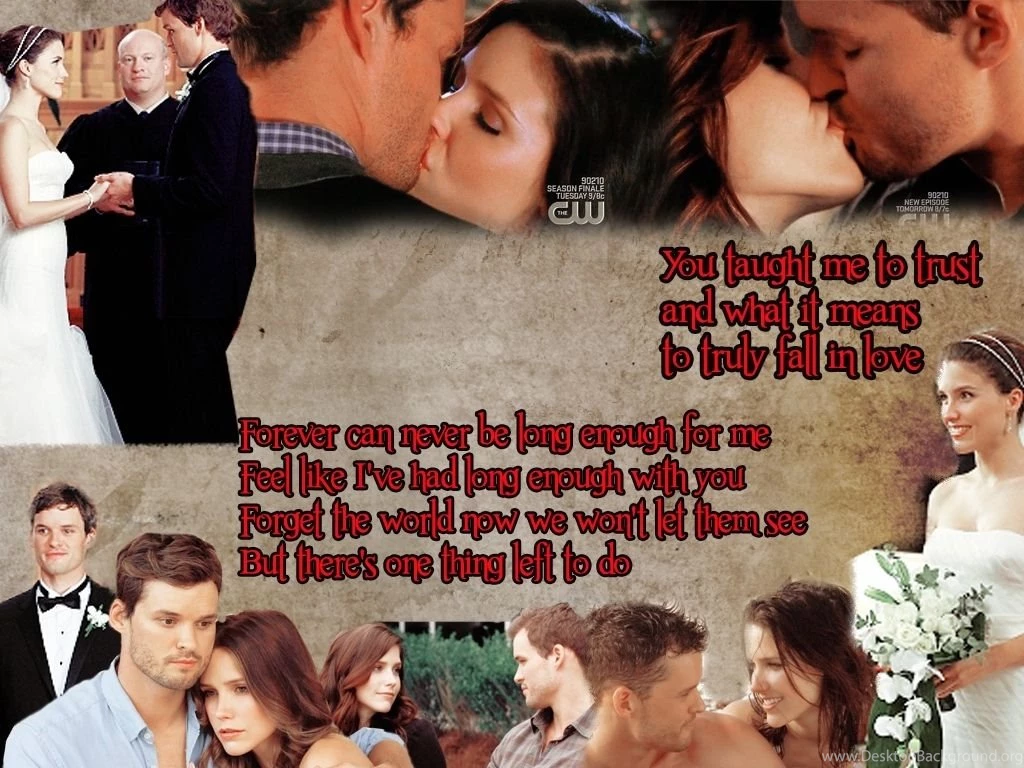 Brulian Wedding Wall   One Tree Hill Wallpapers (18926953)   Fanpop