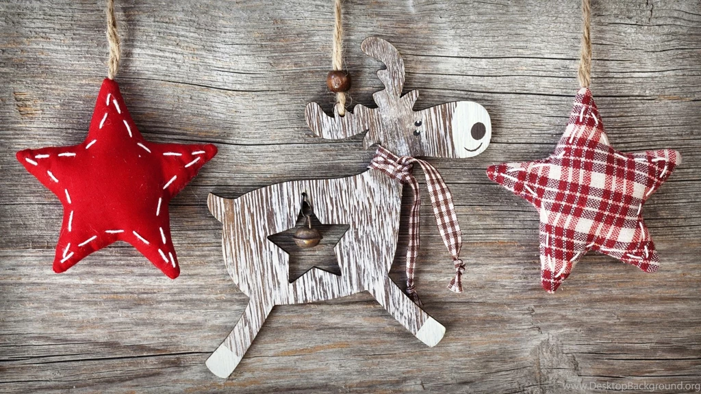 Wallpapers Wood, New Year, Christmas, Deer, Wooden Reindeer ...