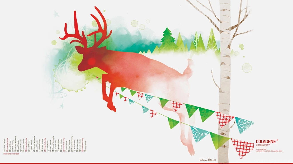 Colagene, Creative Clinic + News + "Determined Reindeer" Wallpapers ...