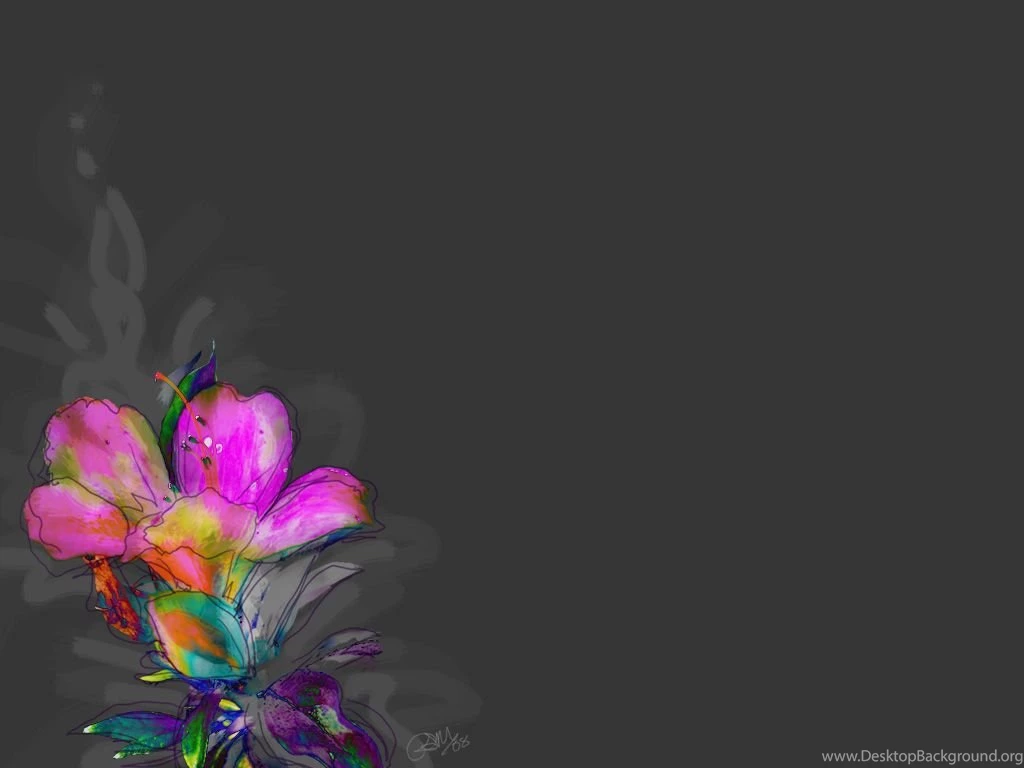 Neon Flower Wallpapers By RSMRonda On DeviantArt