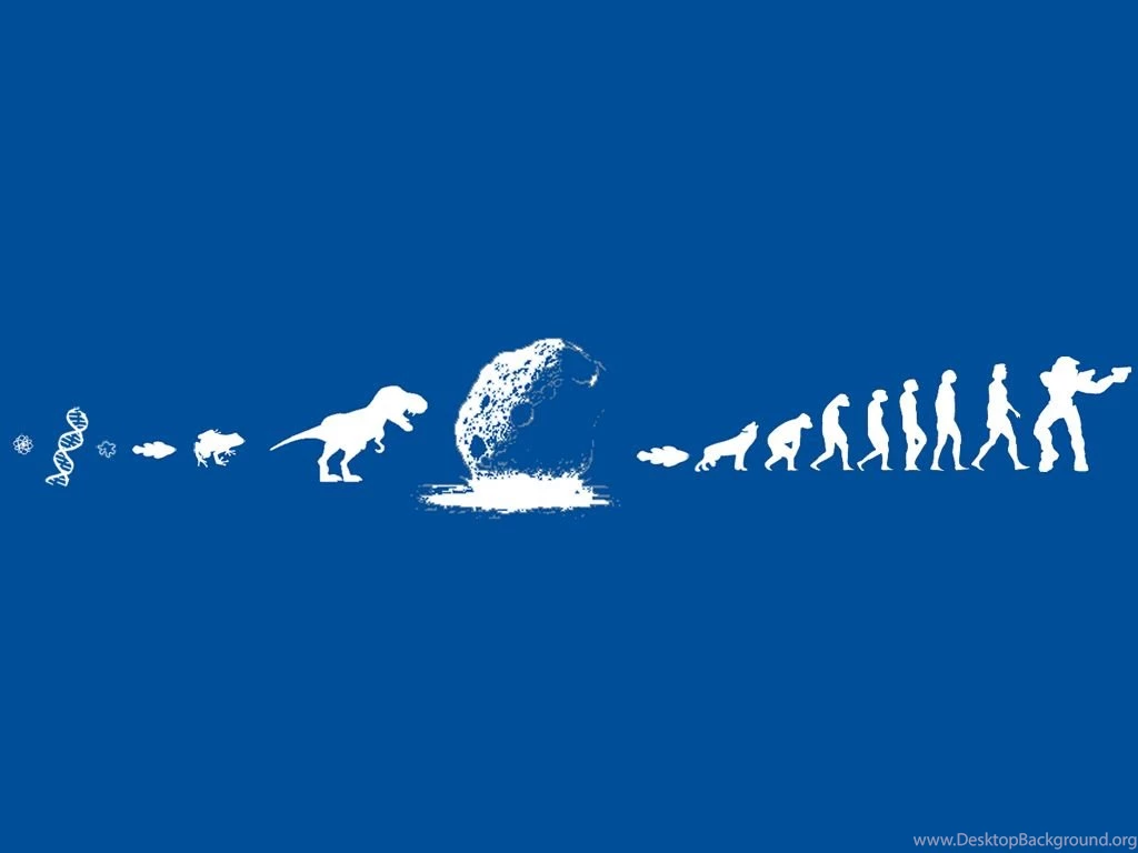 Evolution Joke   Wallpapers (