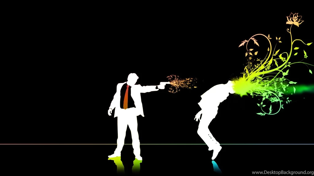 Shootout Funny Man Abstract Wallpapers