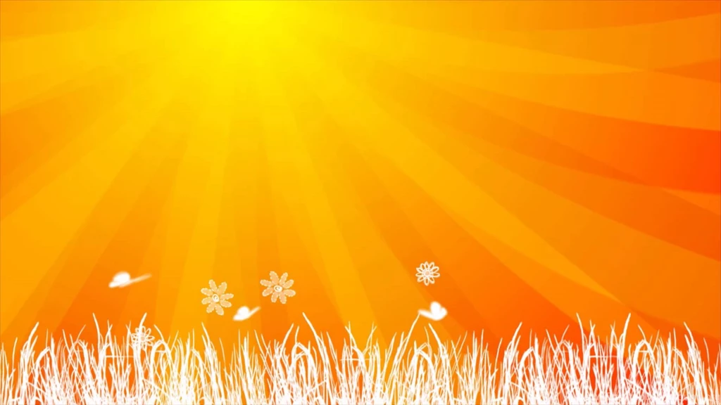 Orange Sun Backgrounds Animation HD YouTube