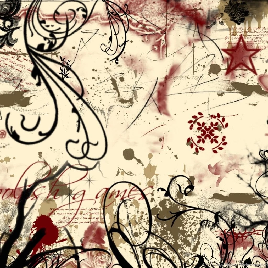 Flower Graph Design iPad Wallpapers Download