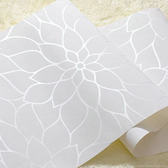 Gold Glitter Modern Wallpapers Flower Designs Textured 3d Wall ...