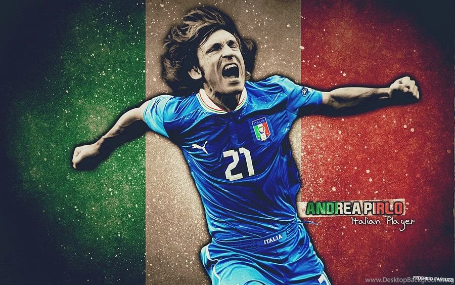 Andrea Pirlo Italian Player By SentonB On DeviantArt