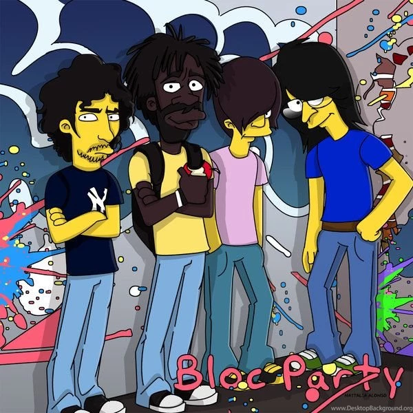 Bloc Party   Color By SimpsonsCameos On DeviantArt