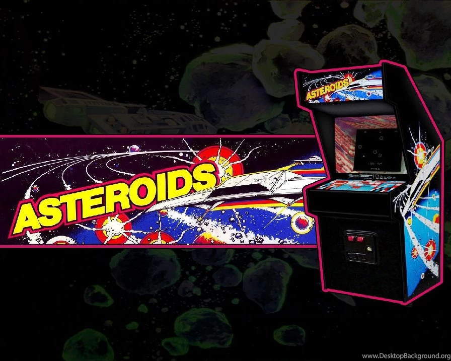 Walls Of Gaming: Asteroids Arcade Wallpapers