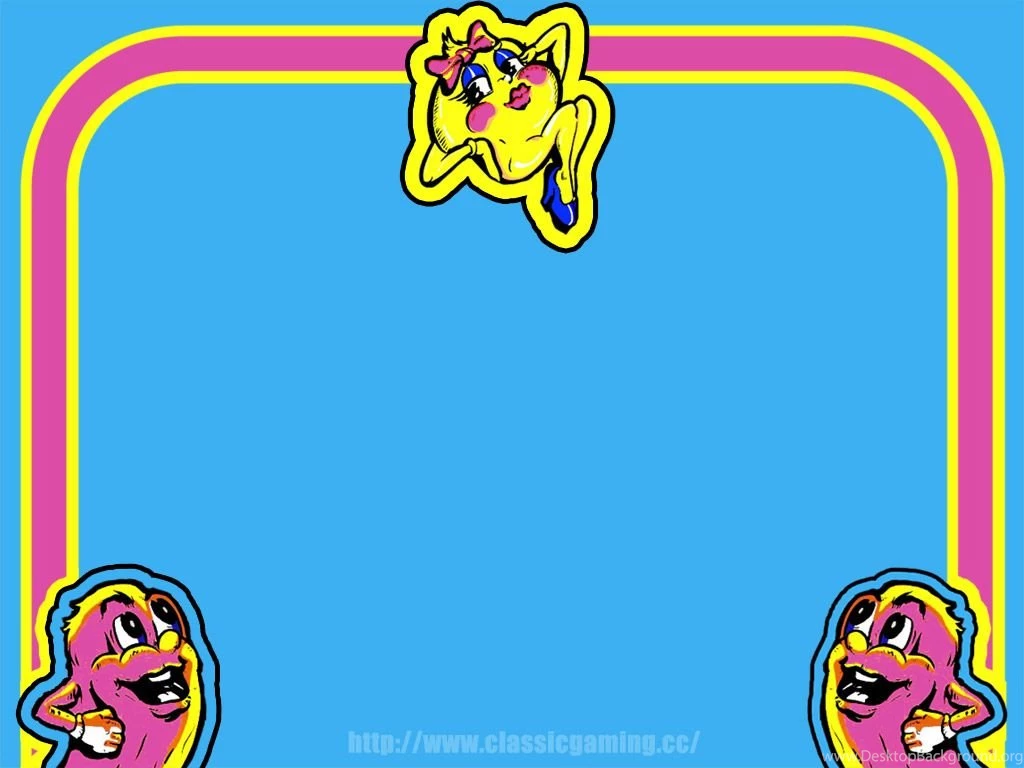 Pac Man Desktop Wallpapers Classics Arcade Games From Classics ...