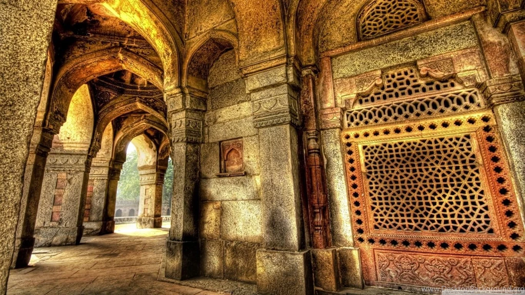Temple In Delhi, India HD Desktop Wallpapers : High Definition ...