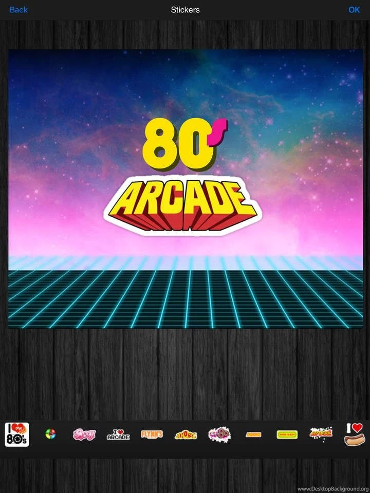 80s Arcade: The Best Video Game Wallpapers Designer