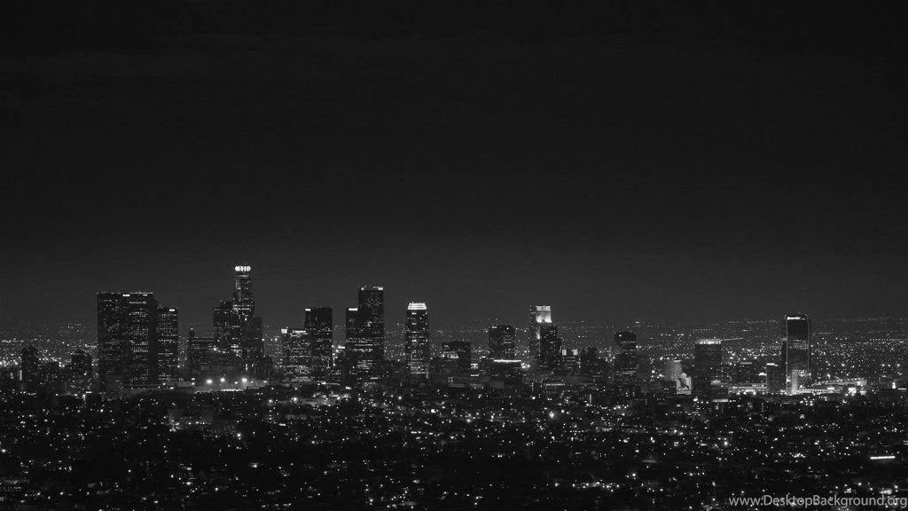 Los Angeles Skyline By Kraftseins On DeviantArt Desktop Background