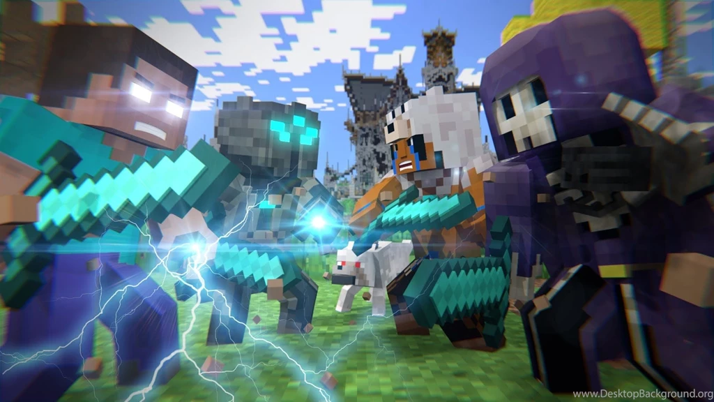 Mega Walls Deathmatch   Forsaken [Parts 1 3]   Minecraft Animation ...