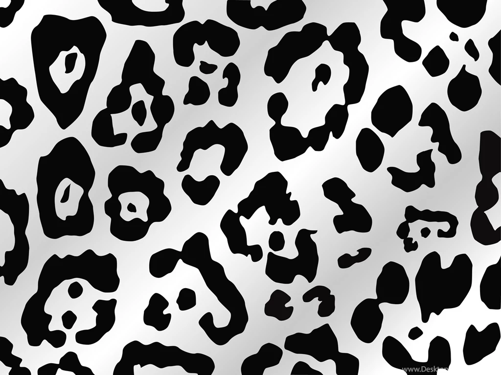 Pic > Leopard Print Black And White Wallpapers