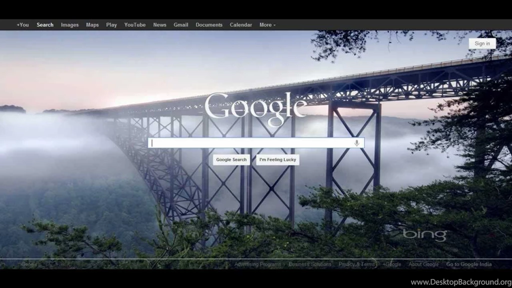 Show Bing Wallpapers On Google Homepage! YouTube